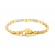 Pre Owned 9ct Two Tone Bracelet ZA789